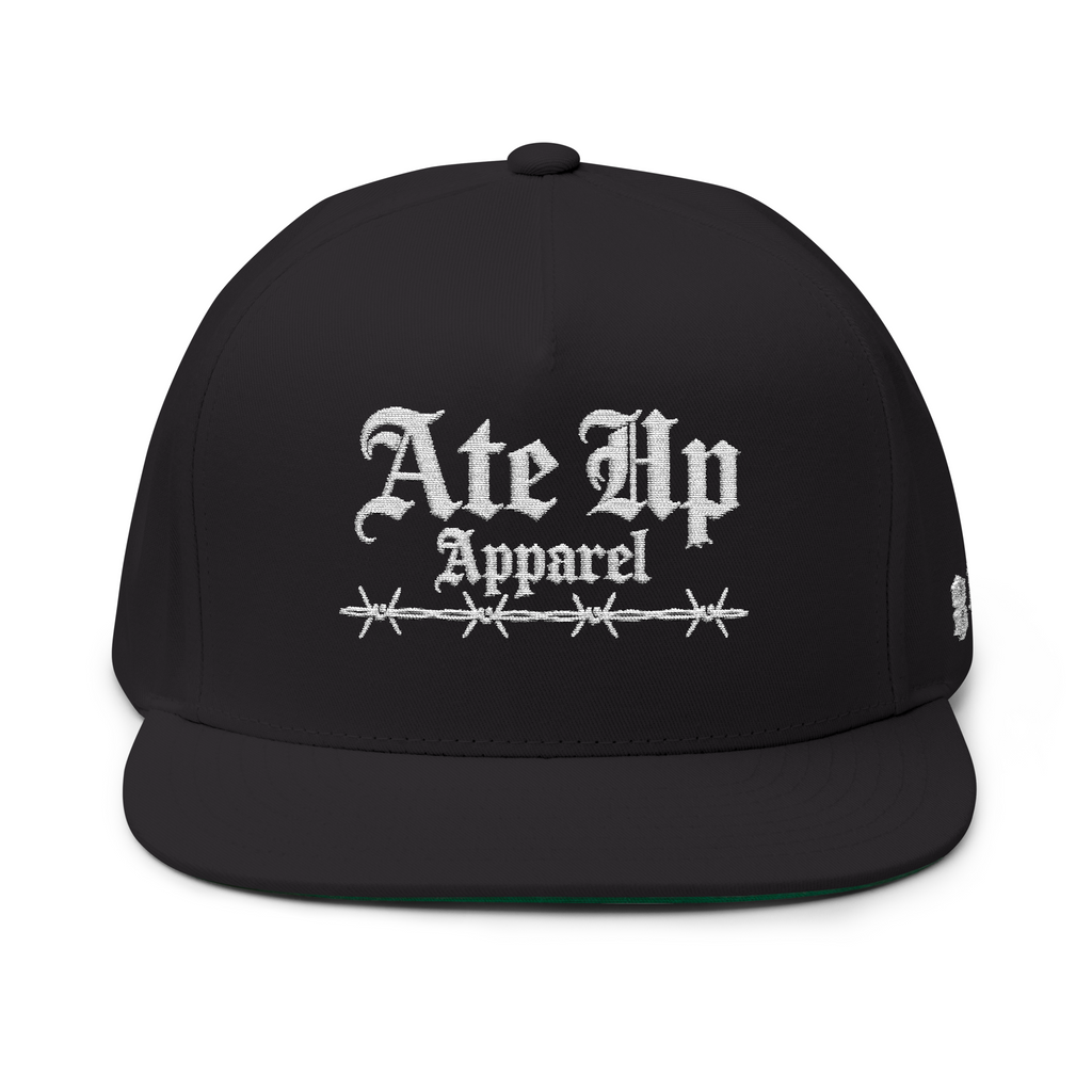 Flat Bill Cap (Embroidery)